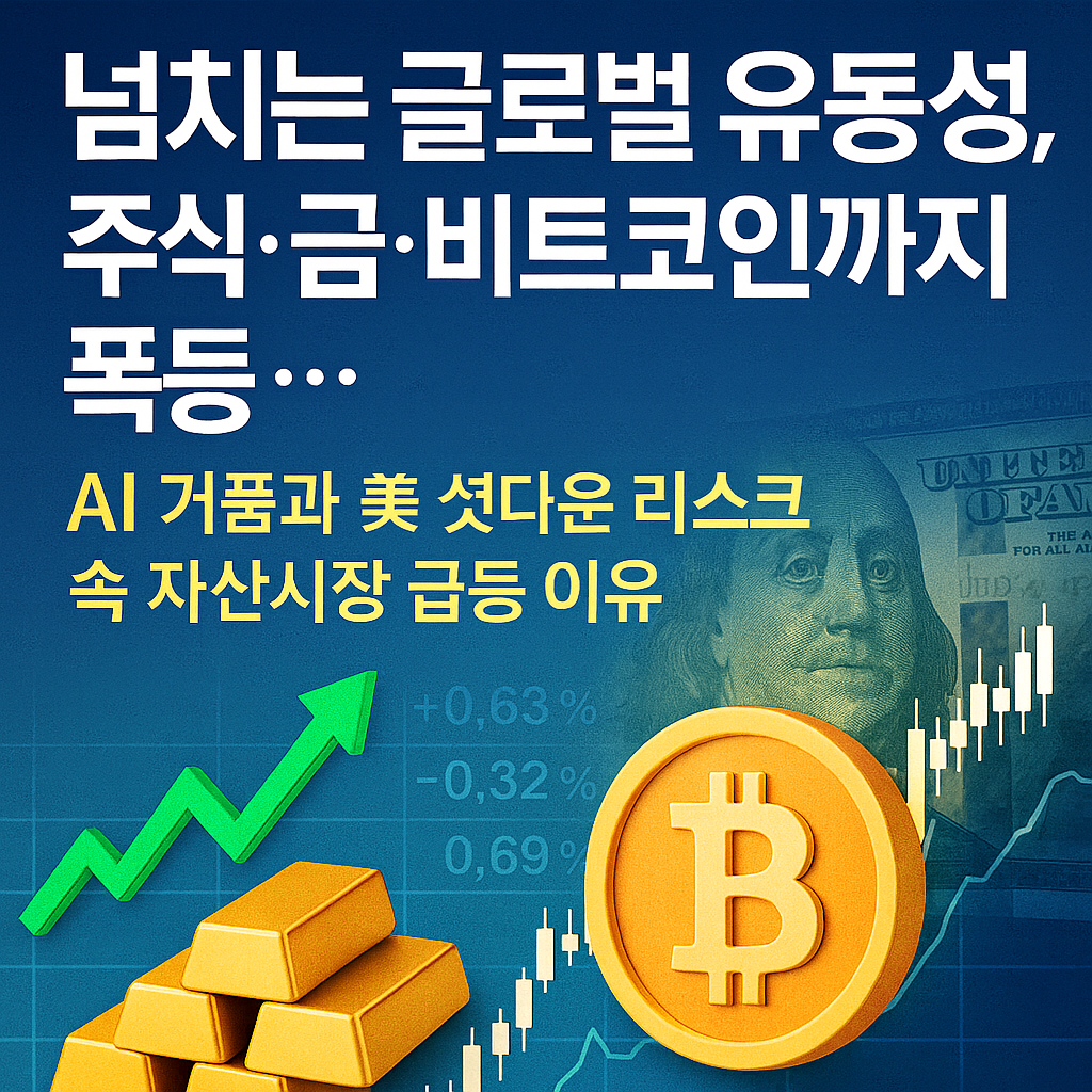 넘치는글로벌유동성