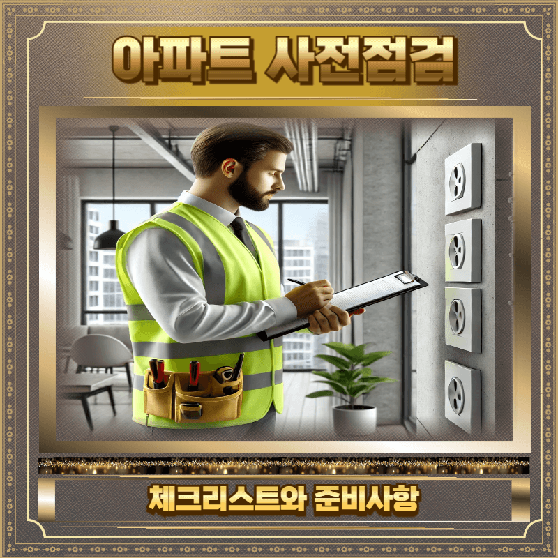 아파트 사전점검 체크리스트