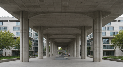 필로티 구조 건축물