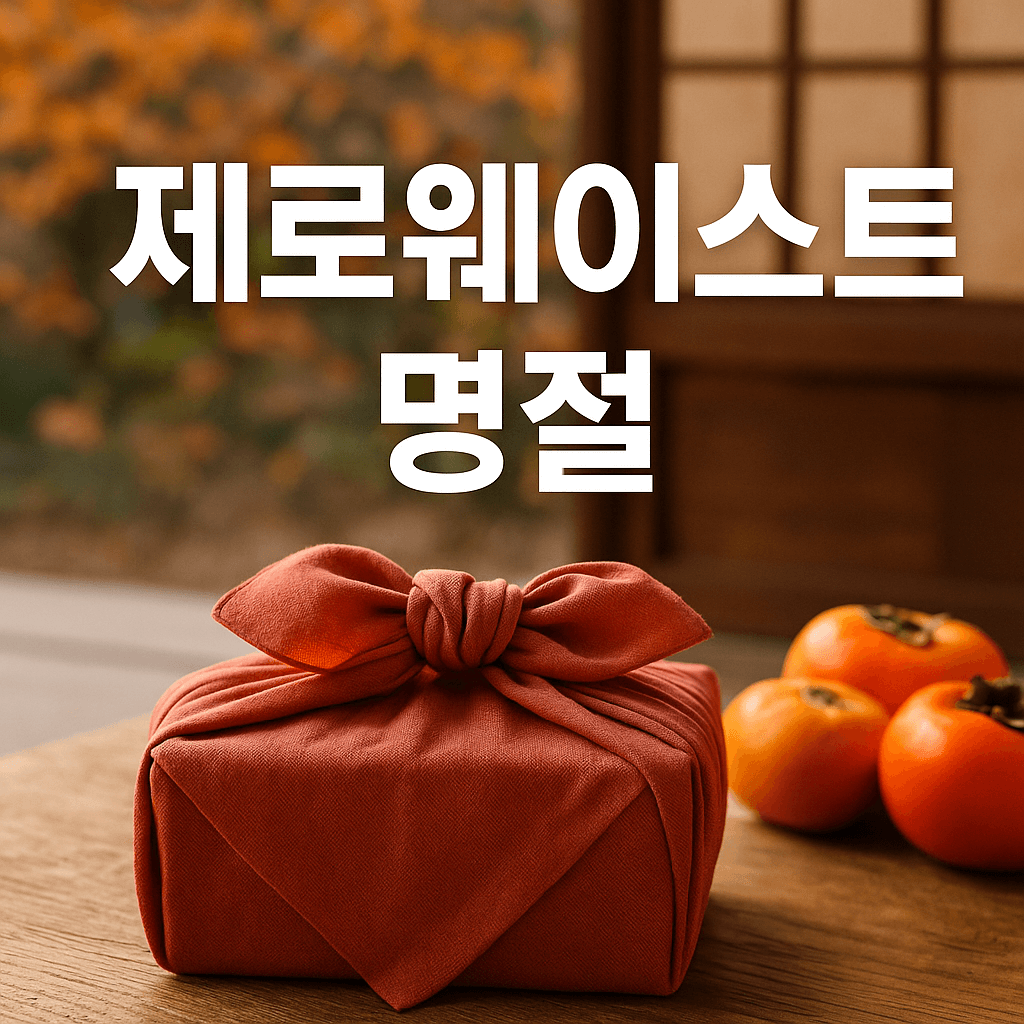 제로웨이스트 명절