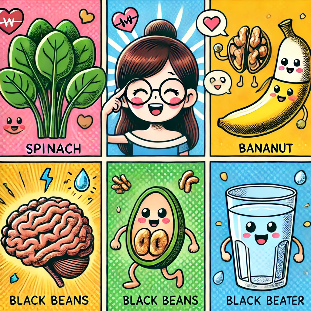 어지럼증 예방에 효과적인 음식