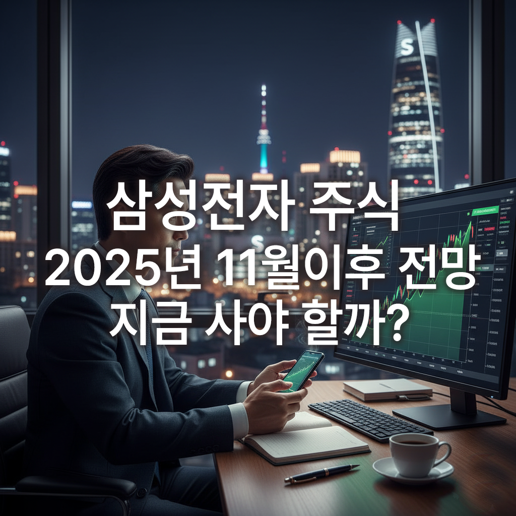 삼성전자 주식 2025년 11월이후 전망