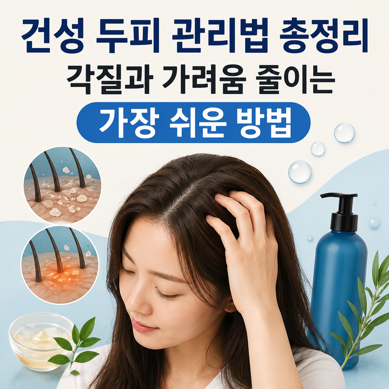 건성 두피 관리법