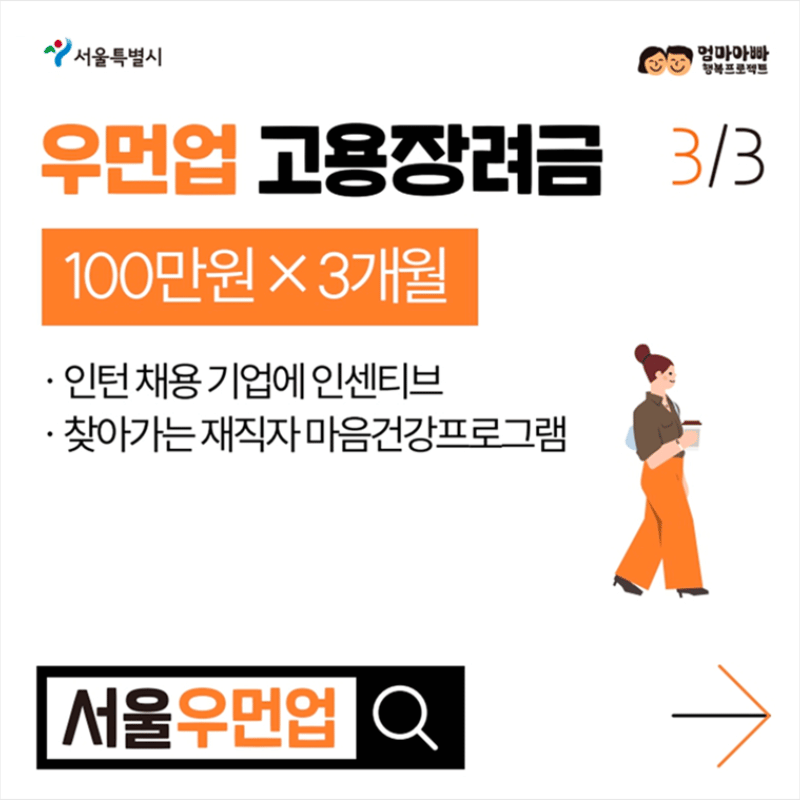 서울시 여성취업 지원금