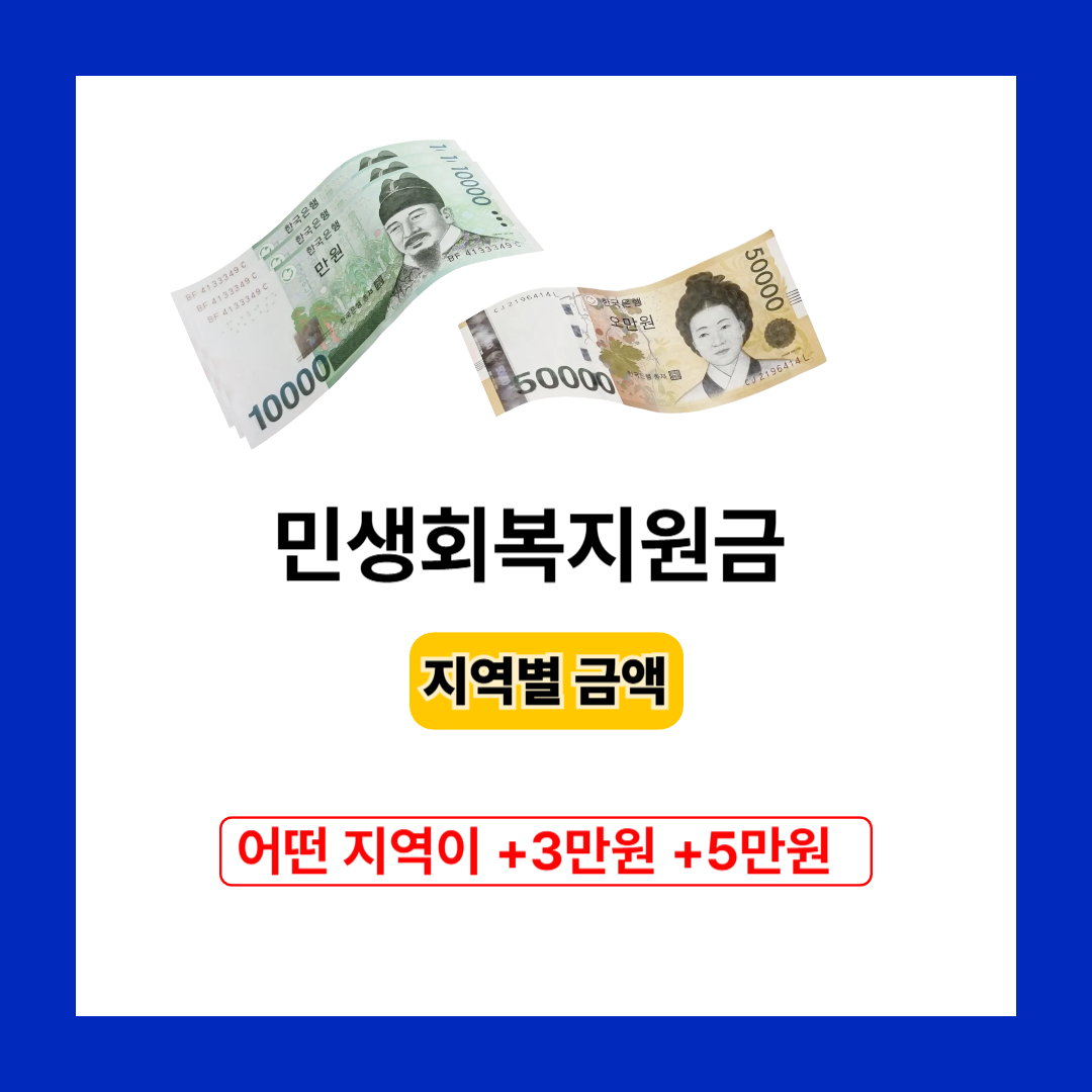 지역별 민생회복 소비쿠폰 2025 신청방법