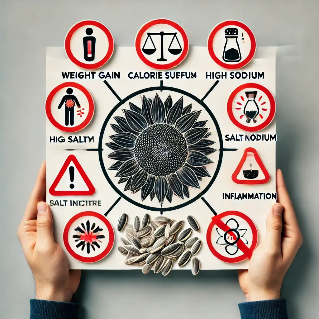 해바라기씨의 부작용