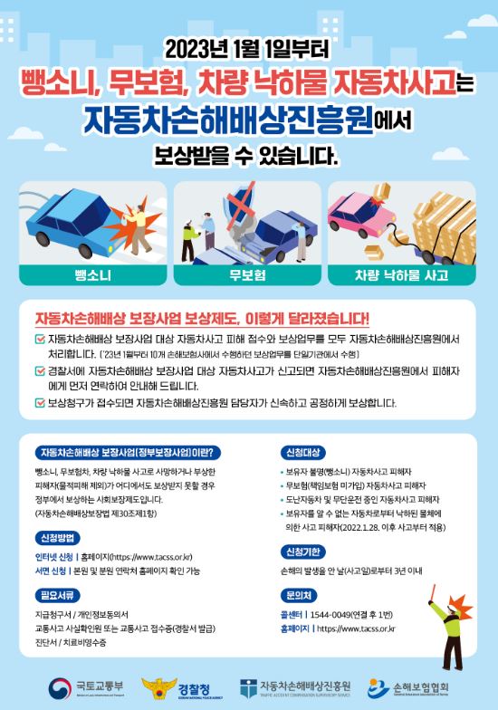 다른 자동차 차량손해 보상 및 배상 지원 받는 방법