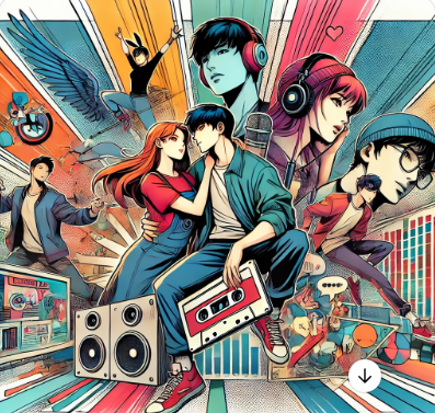 카카오 웹툰 관련 사진