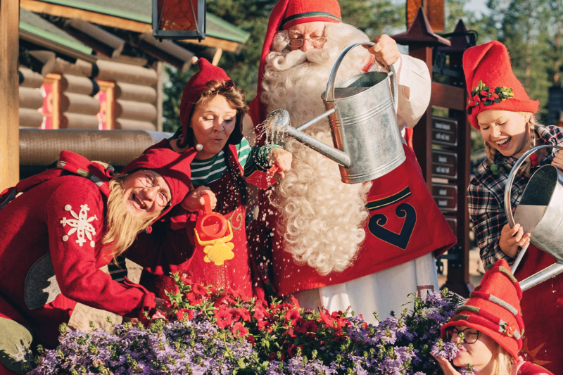 핀란드 로바니에미 산타마을