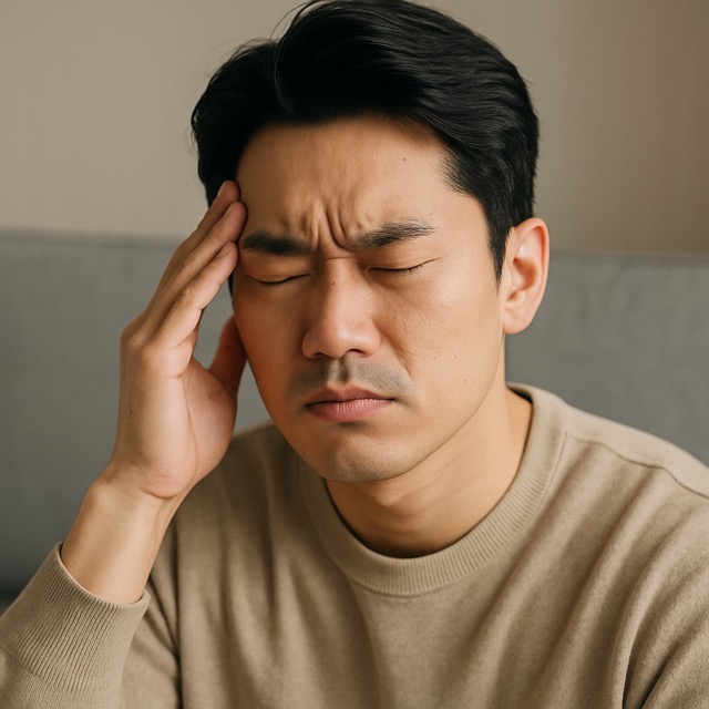 경계선 인격장애를 겪는 젊은 남성(출처: 자체제작)