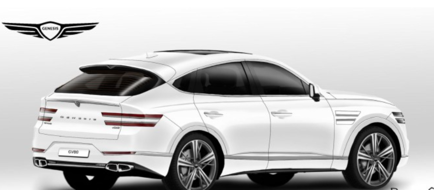 제네시스 GV80 페이스 리프트 2024예상 도면 이미지