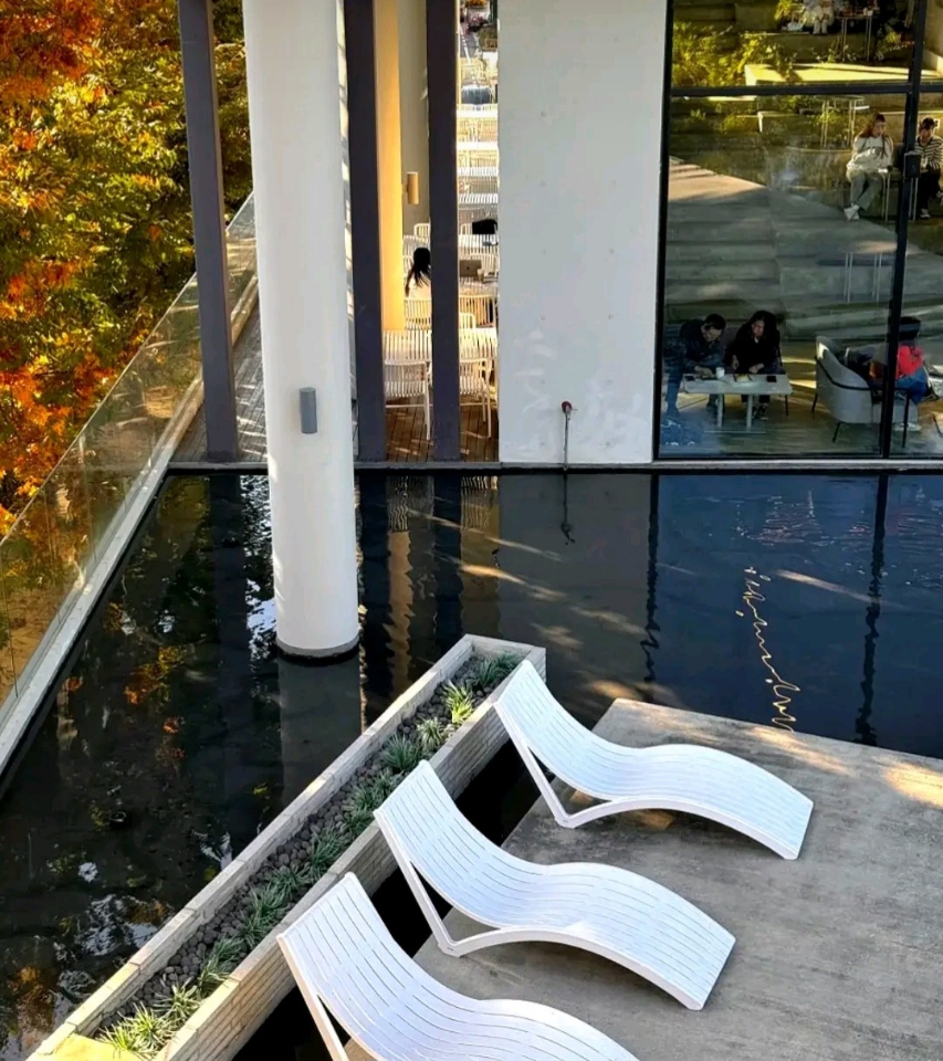 에이트 카페 캠핑의자 사진