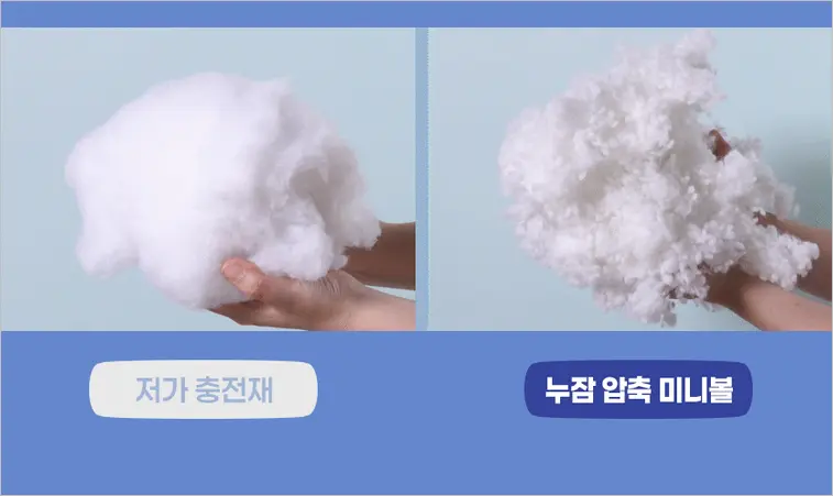 캠핑족 차박 필수템 압축볼 누잠 토퍼 메트리스