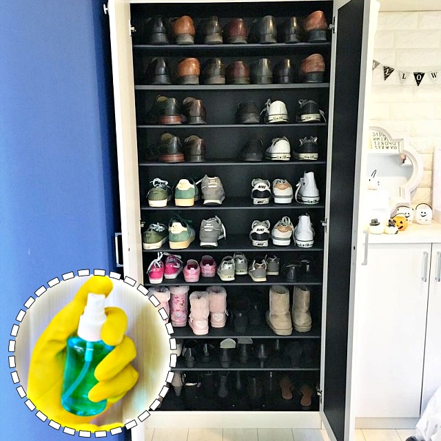 신발장 청소 소독 냄새제거