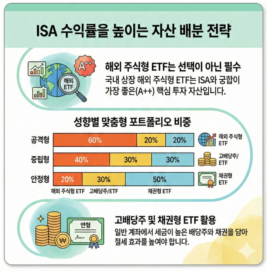 ISA 수익률을 높이는 자산 배분 전략