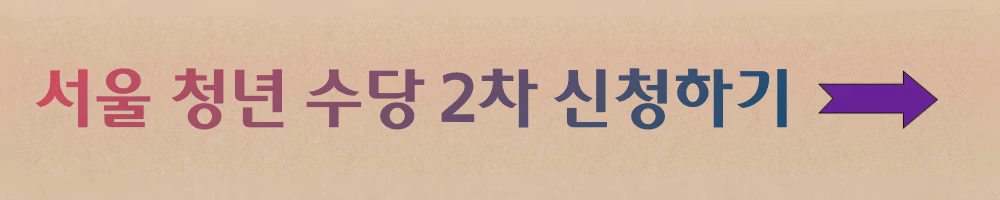 서울청년수당2차