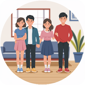 청년 월세 한시 특별지원금 받아 행복해하는 이미지