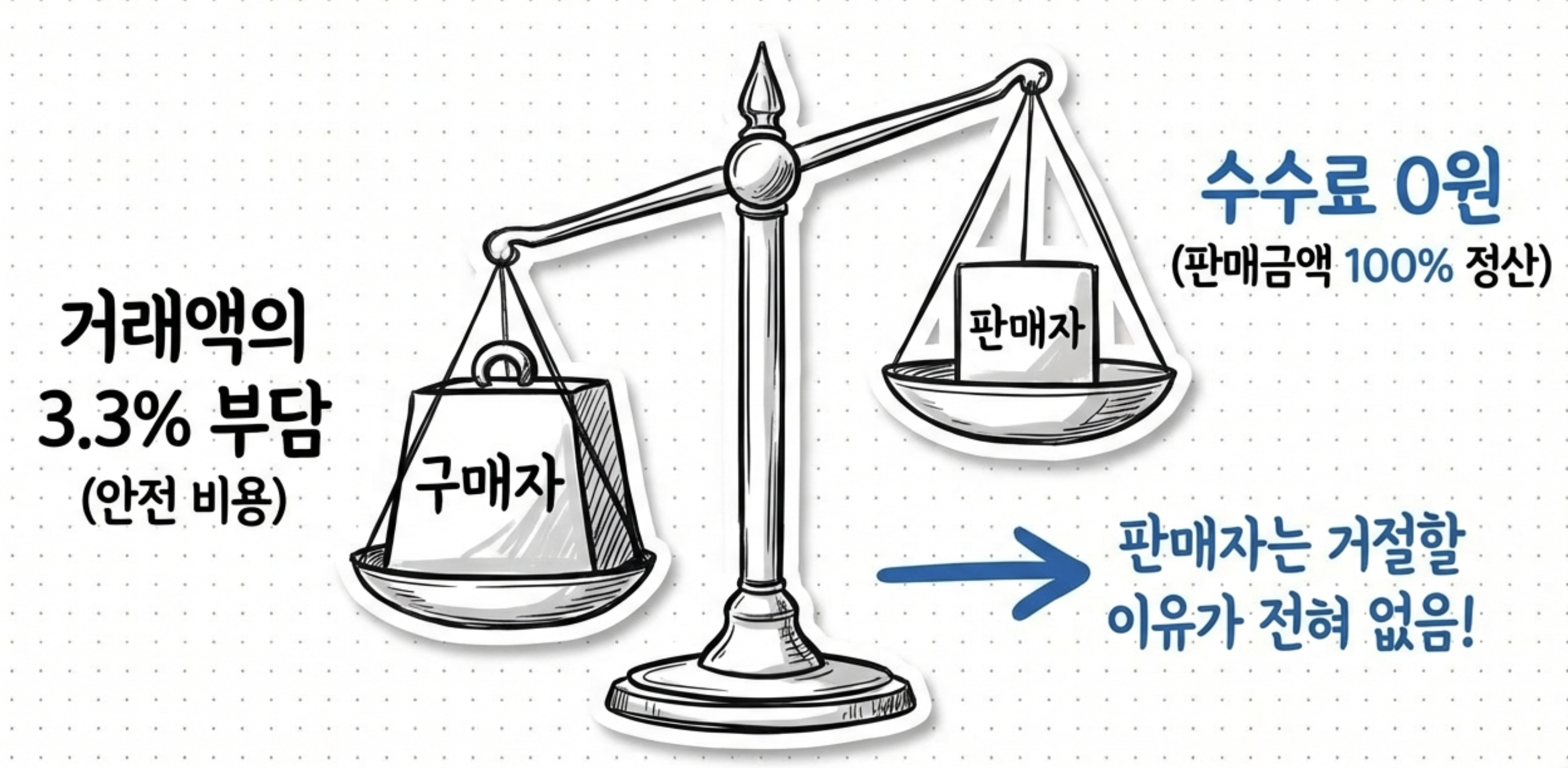 당근페이-안심결제-수수료-구매자-부담-인포그래픽