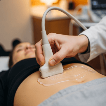 알콜성 지방간 초음파 검사5