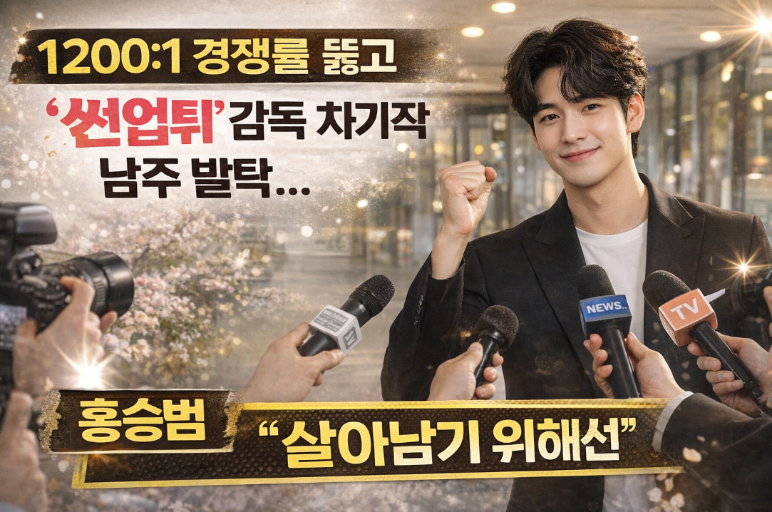 1200:1 경쟁률 뚫은 홍승범, 선업튀 감독 차기작 남주 발탁 비결