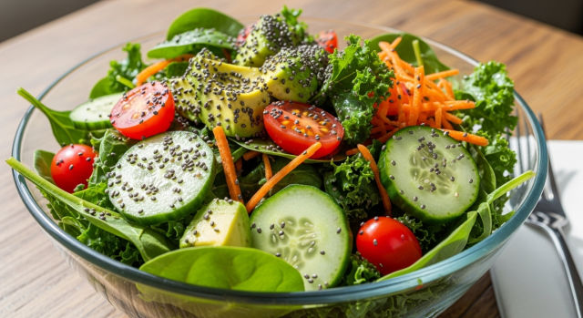 치아씨드 샐러드 식단