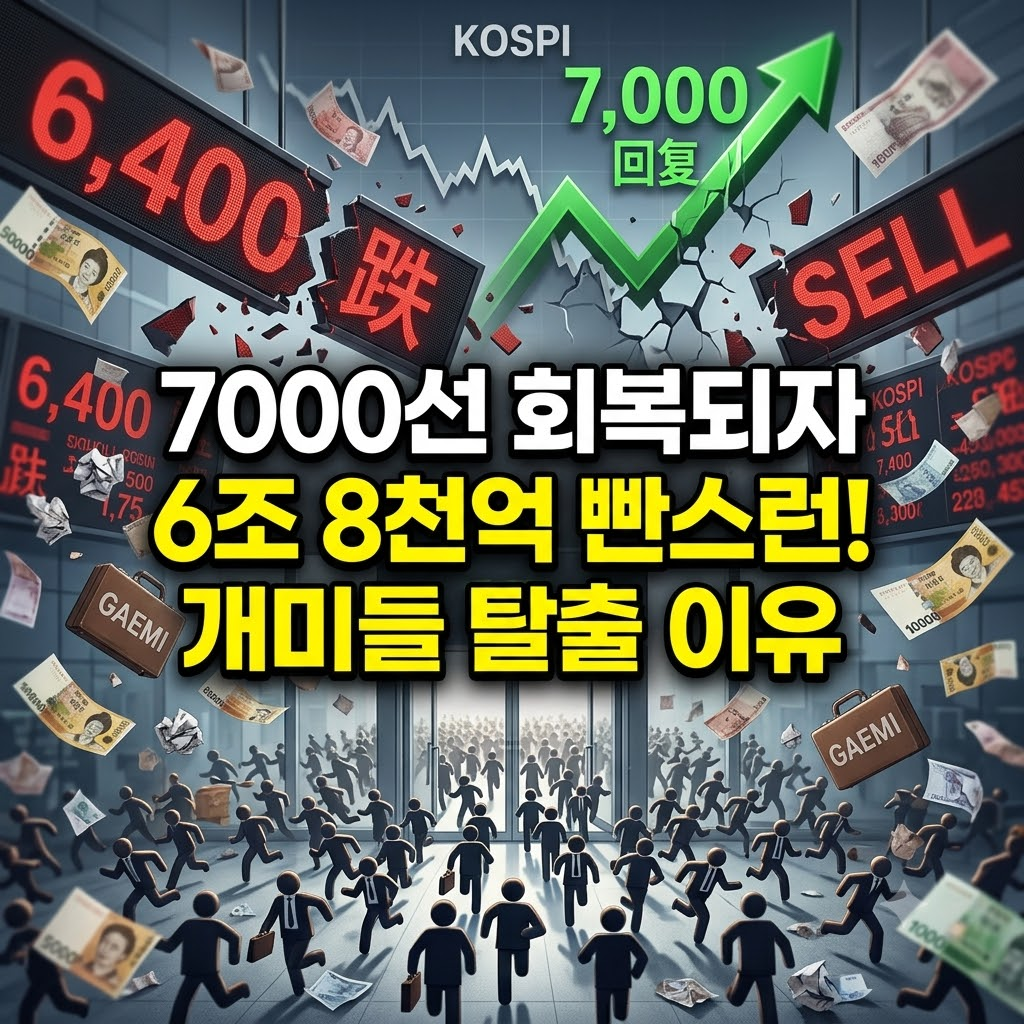 국내증시 개인투자자 탈출