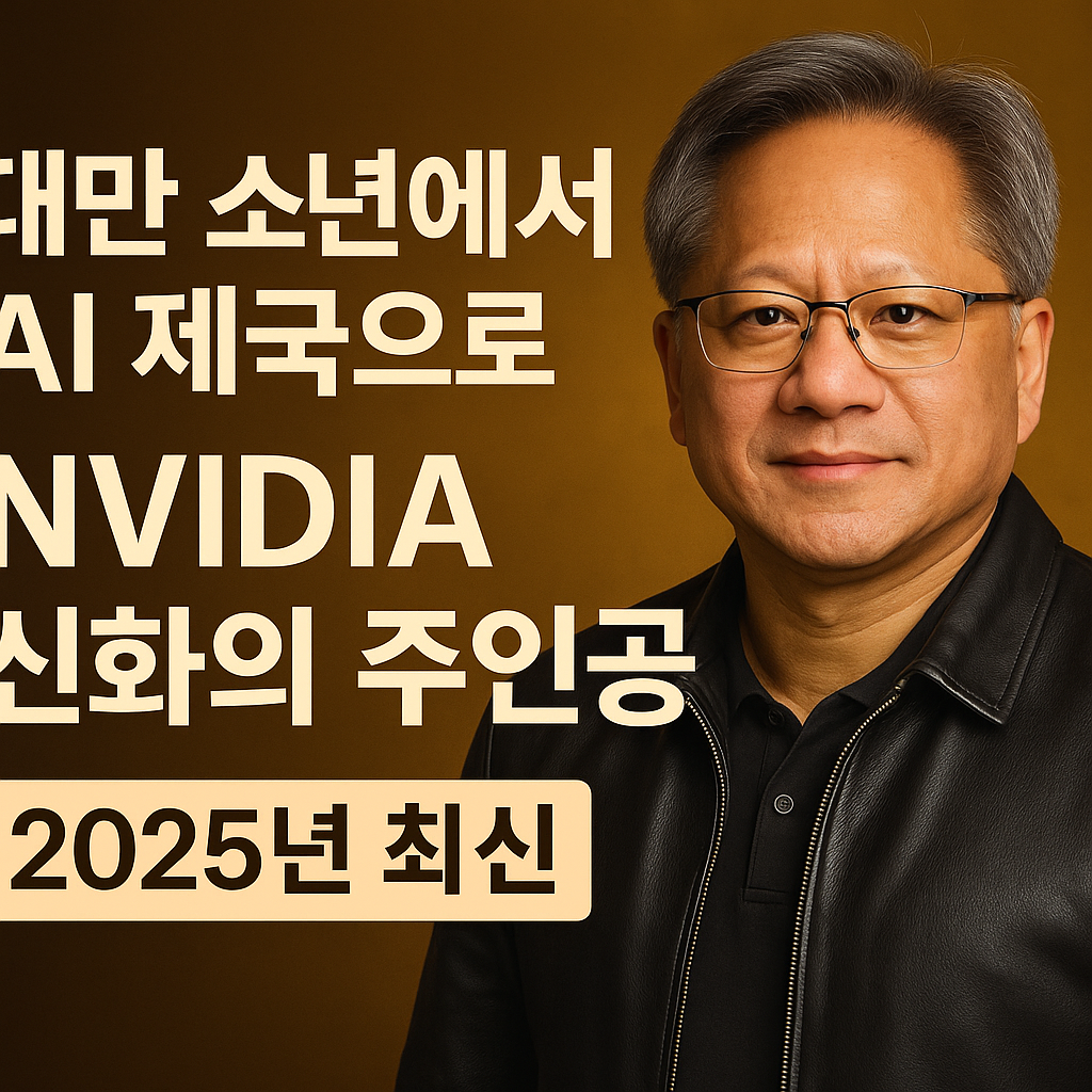 젠슨 황 국적 및 성장 배경, NVIDIA 신화를 만든 배경은? (2025년 최신)