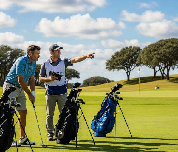 골프 캐디와의 커뮤니케이션 요령 관련이미지