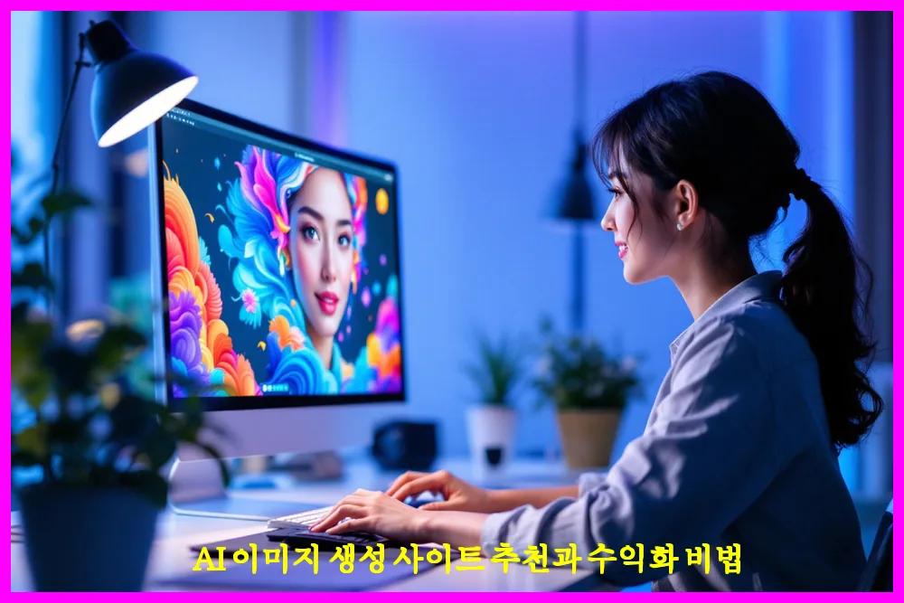 AI 이미지 생성 사이트 추천과 수익화 비법