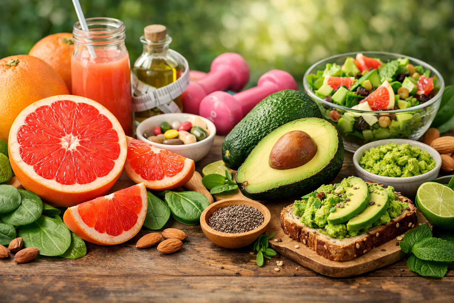 자몽과 아보카도