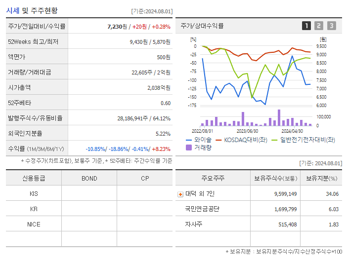 와이솔_기업개요