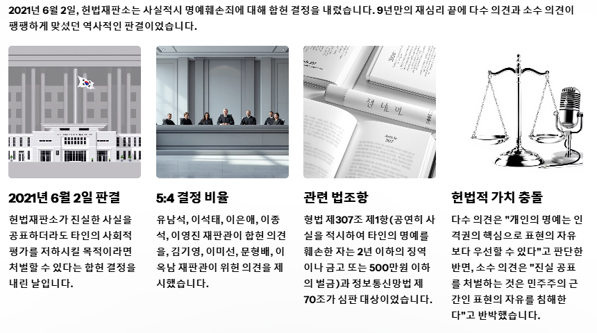 헌법재판소의 결정