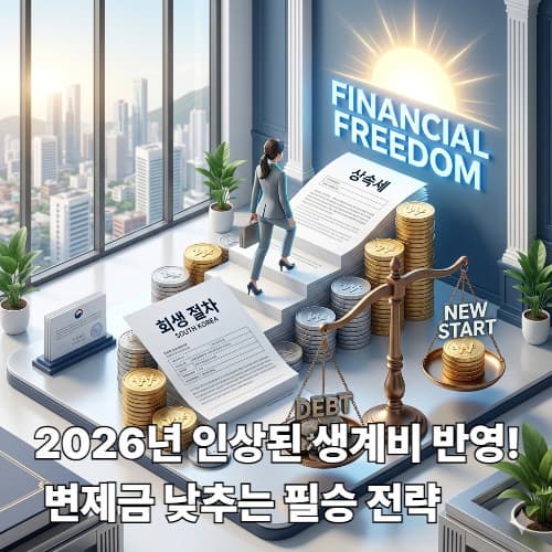 2026 개인회생 신청 조건과 면책 전략: 빚 고통 탈출하기
