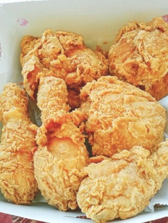 처치스 치킨 사진