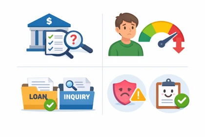 대출 조회 시 신용점수 영향 여부 설명 이미지2