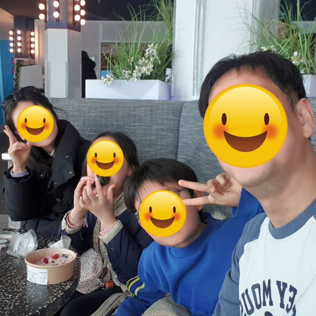 융프라우요흐 로비에서 점심