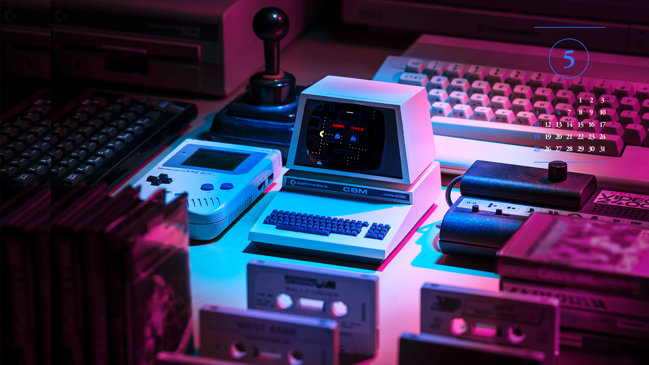 11 게임기 A - 2025년5월 노트북배경화면