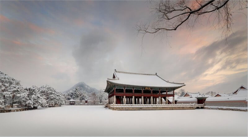 경회루 설경