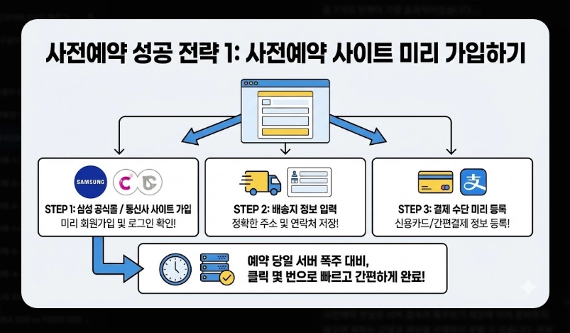 갤럭시S26 사전예약 일정 [2026년 최신] 사은품 혜택 및 예약 성공 전략 7가지
