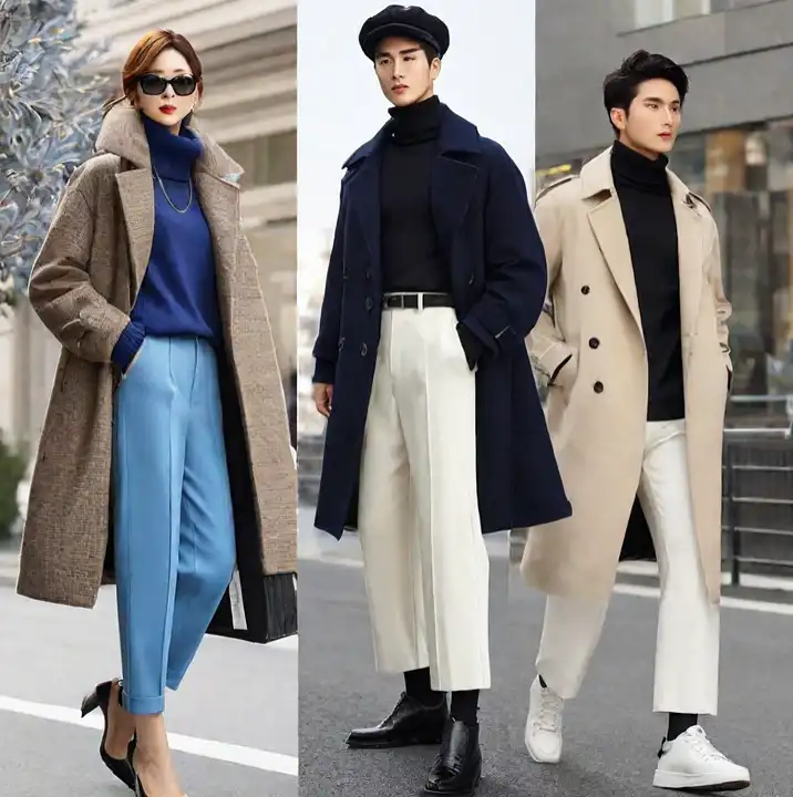 겨울 바지 코디 추천. 여성 기모바지, 남성 기모 팬츠