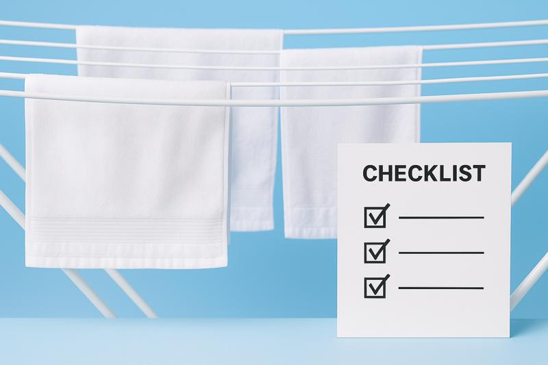 과탄산소다로 수건 냄새 제거