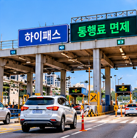영동고속도로 서해안고속도로 중부고속도로 교통상황과 통행료