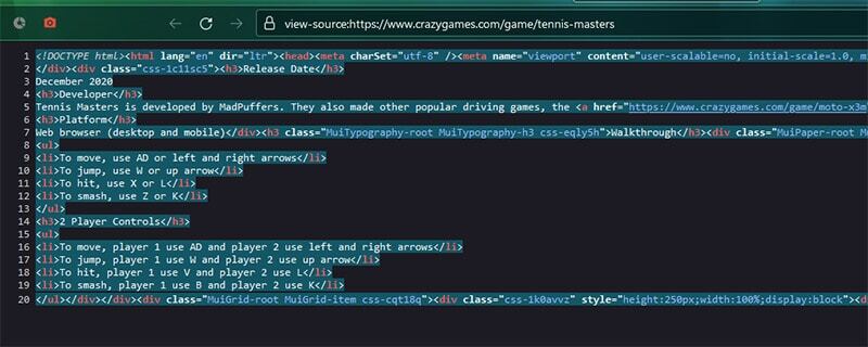 브라우저에서 차단되면 컴퓨터에 복사해서 게임을 하는 방법