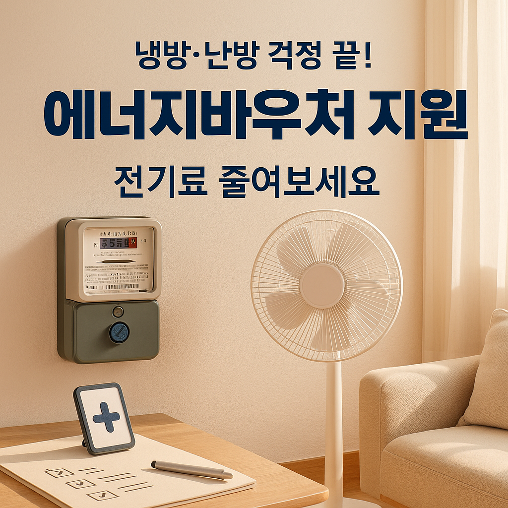 [4편] 에너지바우처 – 냉난방비 지원으로 건강하게 보내는 사계절