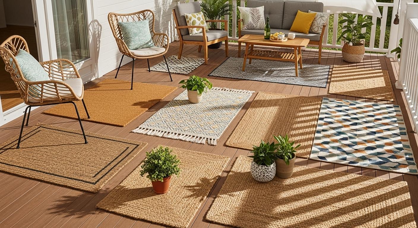 베란다 바닥 매트