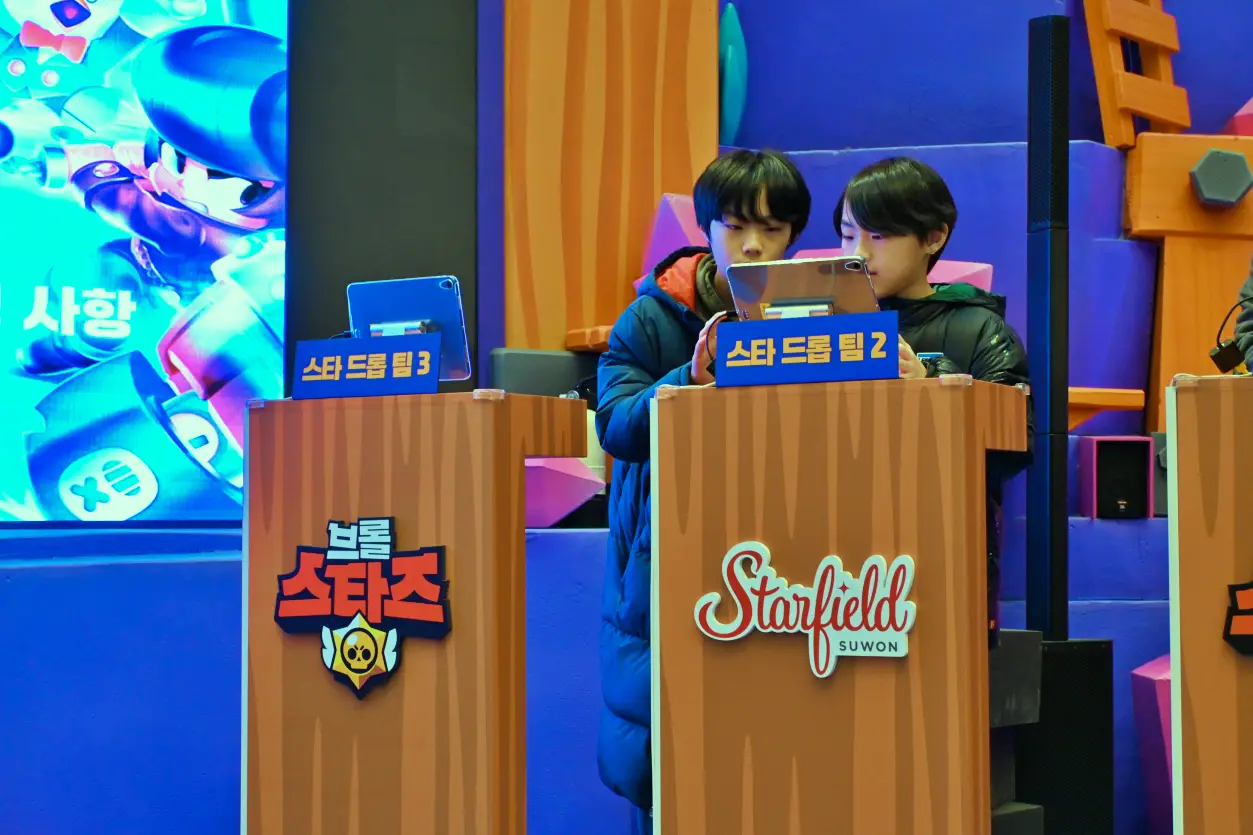 수원 스타필드 브롤스타즈 마지막날 게임존 참여하고 왔어요. 사진 13