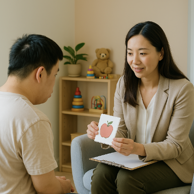 발달장애인의 정신건강 치료 이미지
