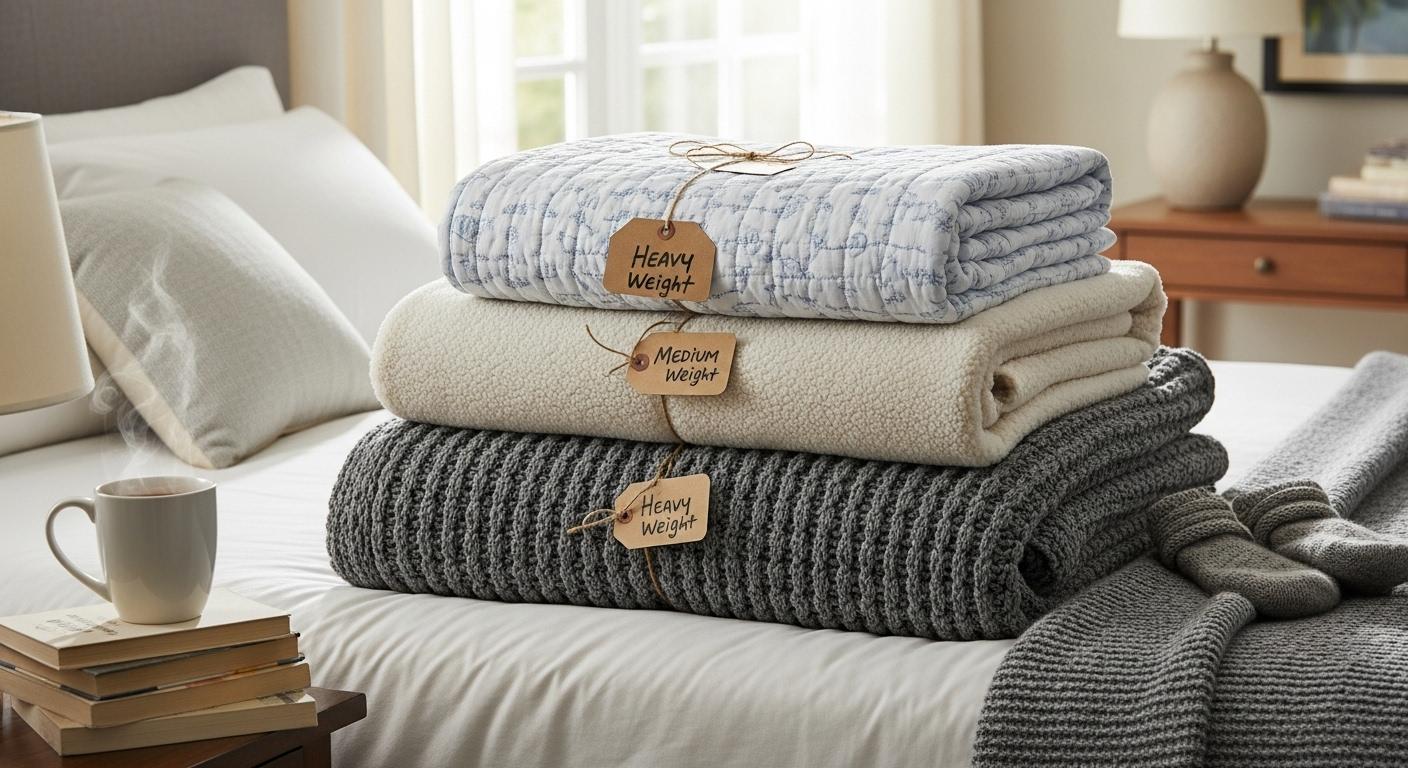겨울 이불 무게
