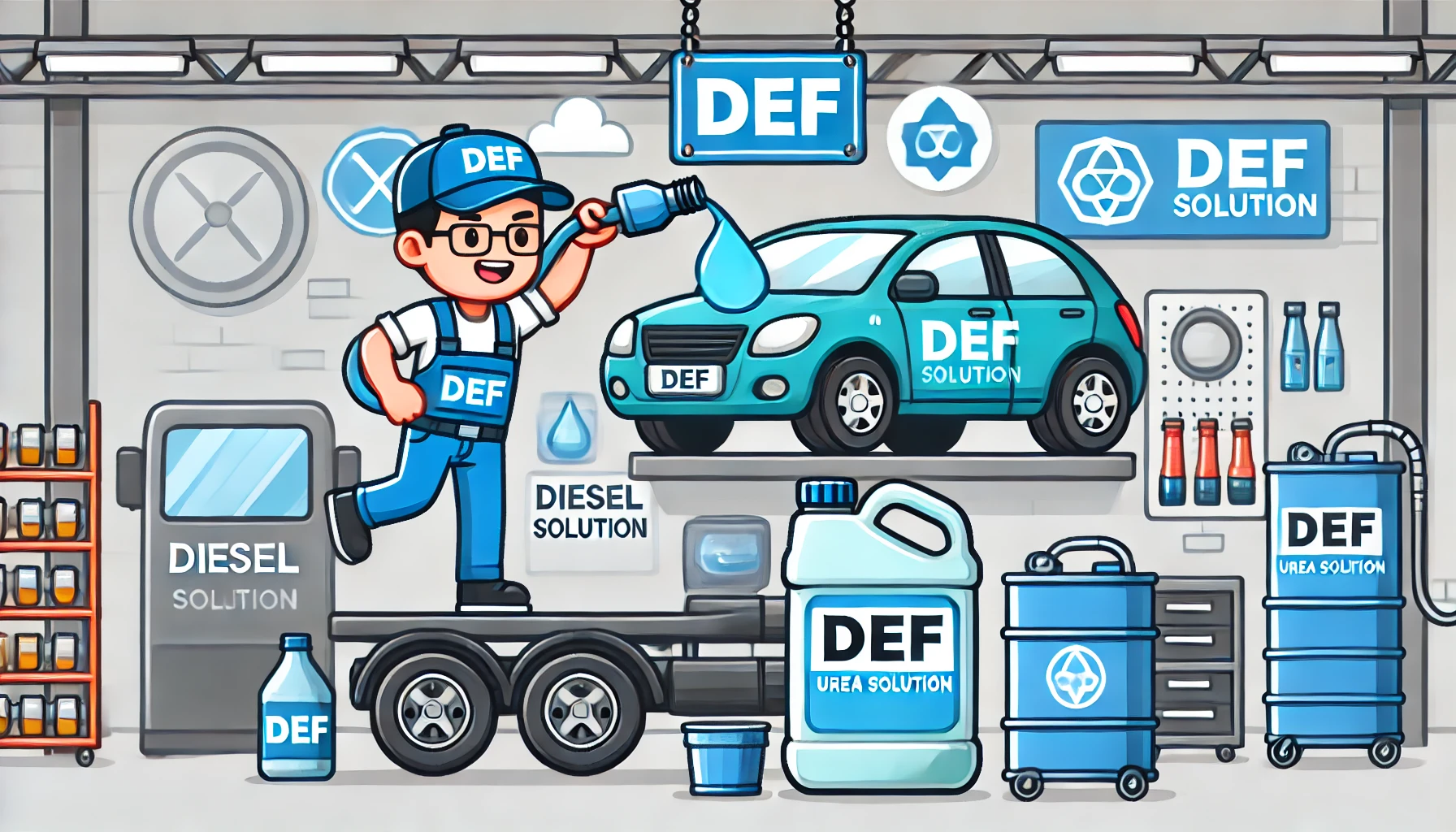 디젤차 요소수 관리법! 경고등 뜨기 전에 챙겨보세요!