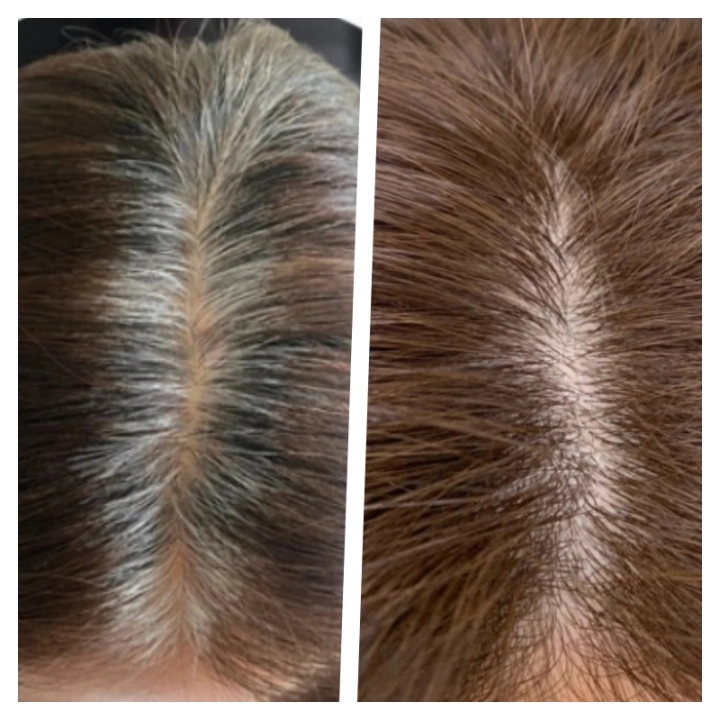 미쟝센-염색-전-후